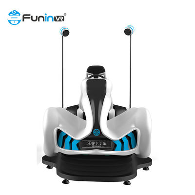 Anak-anak 9D Virtual Reality Simulator Karting Car Racing VR Game Machine