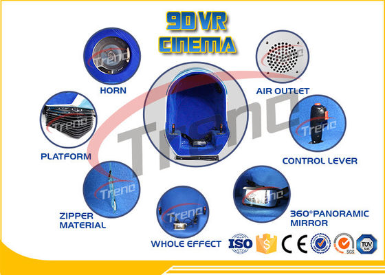 Simulator Realitas Digital 9D Virtual Mini Dynamic, 1080P HD Free Vision 9D Action Cinema