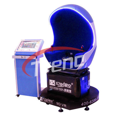 Amazing Blue 9D Virtual Reality Simulator, Game VR 9D Action Cinema CE Disetujui