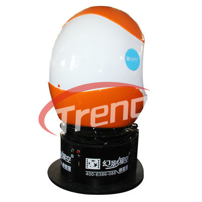 Bentuk Telur Listrik Oculus Rift Simulator Bioskop 9D Immersive 360 ​​Degree Rotating