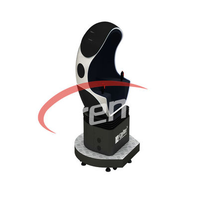 Pemotretan Hitam Simulator Real Estat 9D Dengan Sistem Servo Listrik ISO 9001 Disetujui