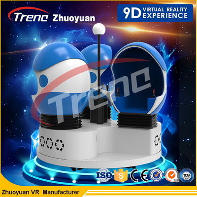 220 V Blue Game Online 9D Cinema Simulator Buttocks Getaran Dengan Sistem Servo Listrik