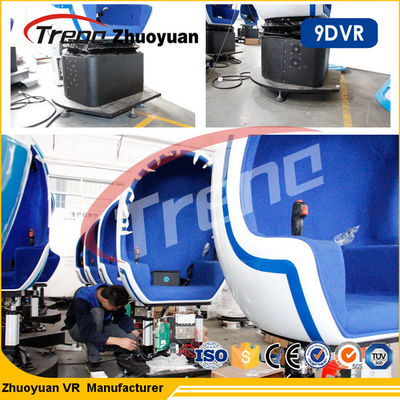 720 Derajat Helm Perendaman 9D Meja Simulator Realitas Virtual untuk Mall Belanja