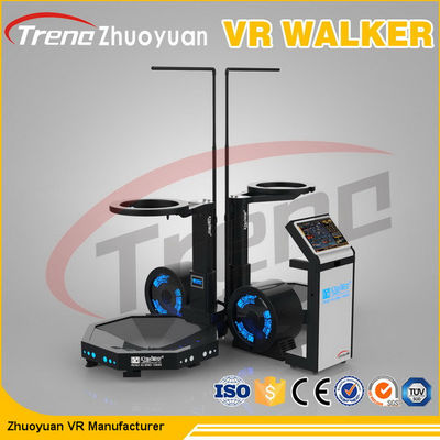 Shopping Mall Multi Directional Treadmill Virtual Reality 360 Degree View Mudah Beroperasi