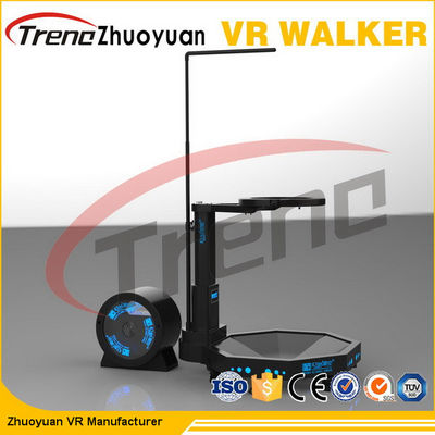 Shopping Mall Elektronik Virtual Reality Berjalan Treadmill Layar Virtual 800 Watt AC 220 Volt