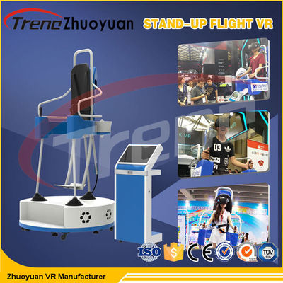 360 Degree Supermarket Interactive Stand Up Flight VR Simulator Untuk Single Player