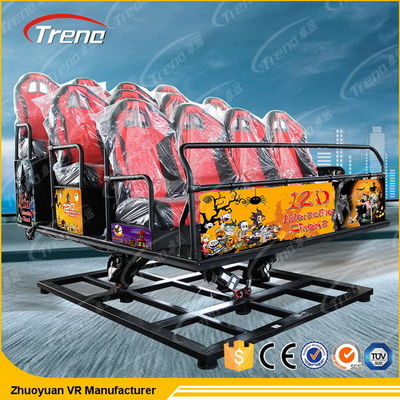 Customized 5D Cinema Theatre 6 Platform Listrik DOF Untuk Pusat Perbelanjaan