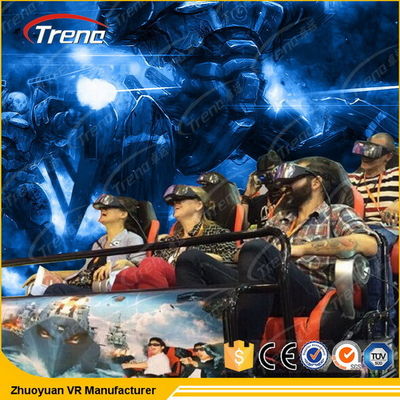 6 DOF Dynamic 5D Motion Cinema Dengan Back Poking Vibration Motion Seats