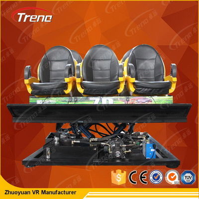 Indoor XD Movie Theater, 6 DOF Electric 7D Cinema Equipment ISO 9001 Disetujui