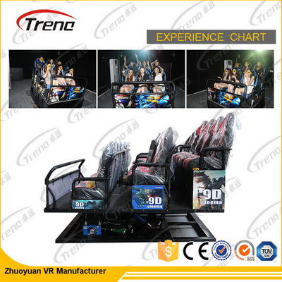 6 Simulator Shooting DOOG Guns 7 Megapiksel Cinema Dengan Hanger VR 3D 2.25KW 220V