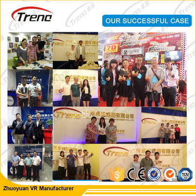 Kacamata 3D Funin VR Multiplayer Sistem Listrik Bioskop Interaktif 5D / 7D