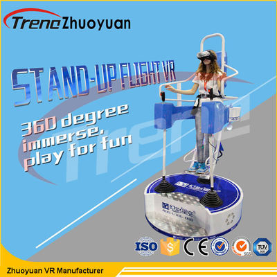 Shopping Mall Berdiri Flight VR Theme Park simulator Dengan Gun Shooting