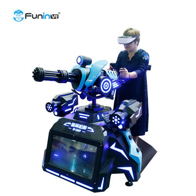 Interaktif 9D Virtual Reality Shooting Simulator Pengalaman Vr Gatling Master