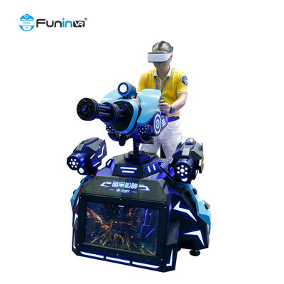 Interaktif 9D Virtual Reality Shooting Simulator Pengalaman Vr Gatling Master