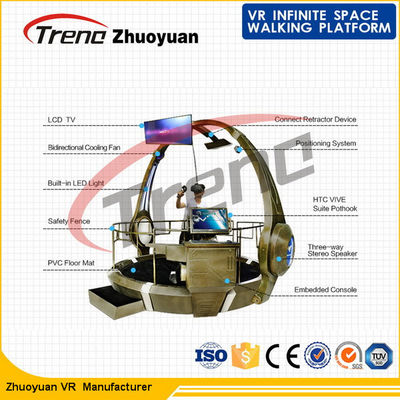 Taman Bertema Hitam Dinamis Walker Dunia Virtual Simulator Dengan Efek Dinamis