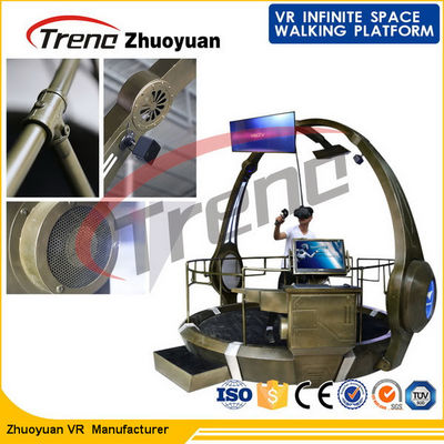 Shooting Gun Berjalan Simulator Realitas Virtual Pelacakan Pelacakan 360 ° Untuk Mal Perbelanjaan