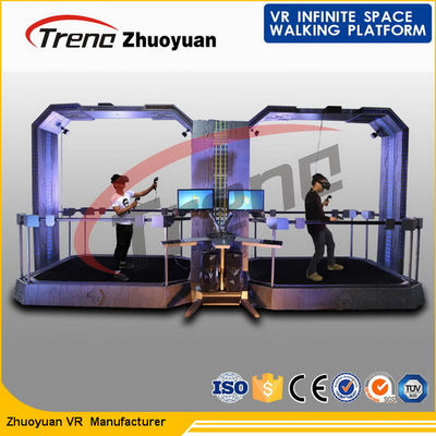 Layar Sentuh Otomatis Penuh VR Space Walk 2 Menangani Dengan Kacamata HTC 360 ° VR