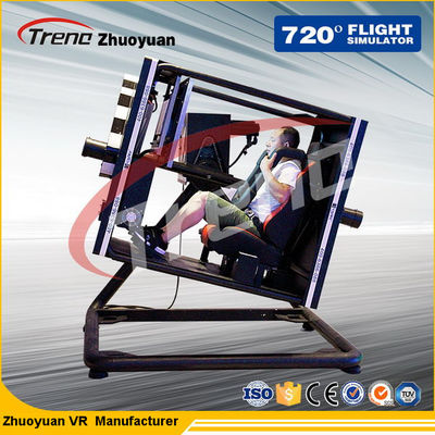 Shooting Battle VR Flight Simulator Single Player Dengan 360 ° Rotating Platform