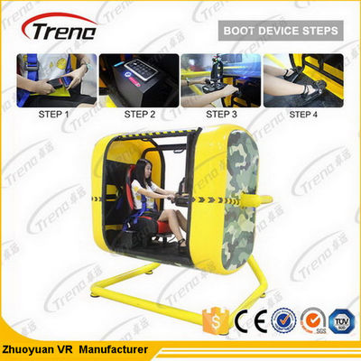 Theme Park Game 360 ​​Degree Flight Simulator Dengan Flight Joystick