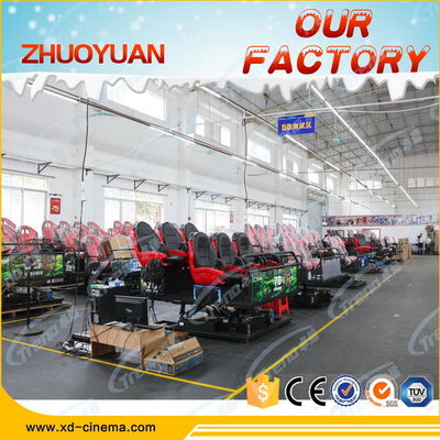 Amazing Gun Shooting 7D Cinema Simulator Dengan Sistem Listrik / Hidrolik