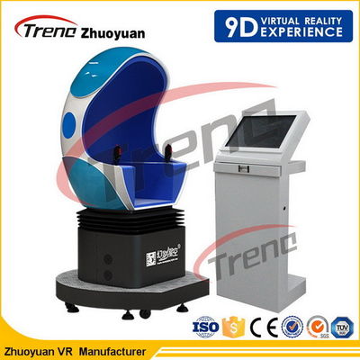 Full Motion Virtual Reality Theme Park Dengan Comfort Egg Cabin CE Approval