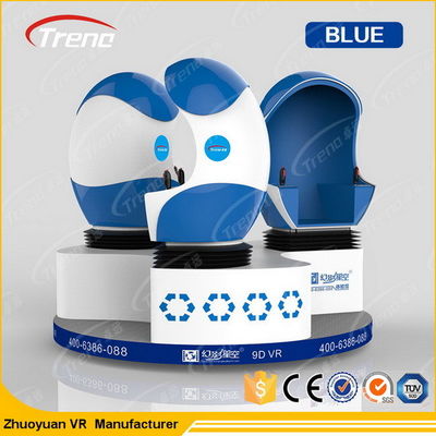 Full Motion Virtual Reality Theme Park Dengan Comfort Egg Cabin CE Approval