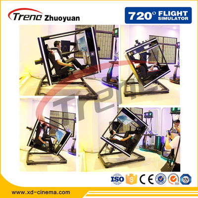 Amusement Park VR Oculus Rift Flight Simulator Dengan Sistem Kendali Digital Servo