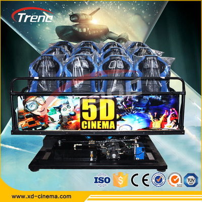 Realitas Virtual Virtual 5D Mobile Cinema, Teater Bergerak 5D Dengan Kursi Hidrolik Dinamis