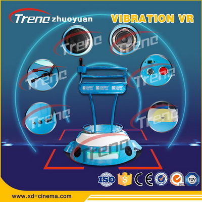 DC Motor Theme Park Vibrating VR Simulator Berdiri Untuk Racking Club