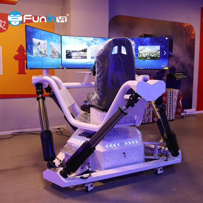 Komersial 9D Virtual Reality Simulator Racing Kursi F1 Motor Simulator Arcade Game Chair