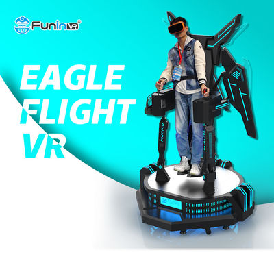 Flight Simulator Fly Skying Game Dan Shooting 9D VR Shooting Game Di Taman Hiburan