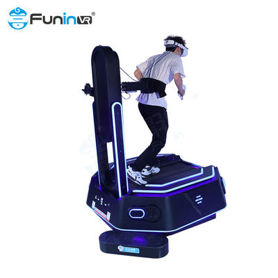 Taman Hiburan 9D Vr Standing Platform Walker Treadmill Vr Walking