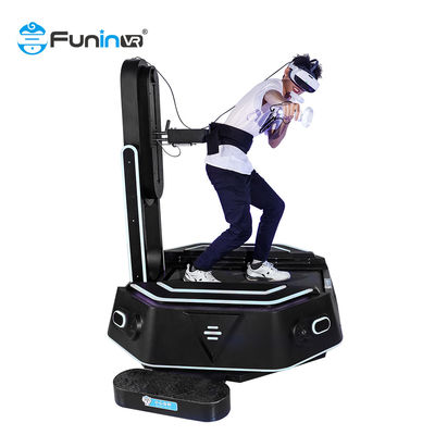 Taman Hiburan 9D Vr Standing Platform Walker Treadmill Vr Walking
