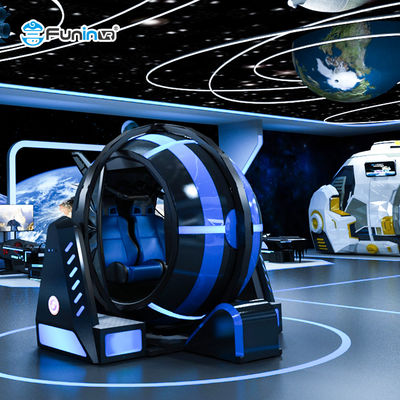 720 Space Time Shuttle 9D VR Simulator Untuk Taman Trampolin