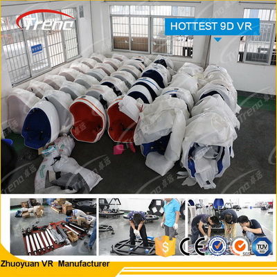 Shopping Mall Tiga Kursi 9d Dunia Virtual Simulator Dengan VR Games 220V