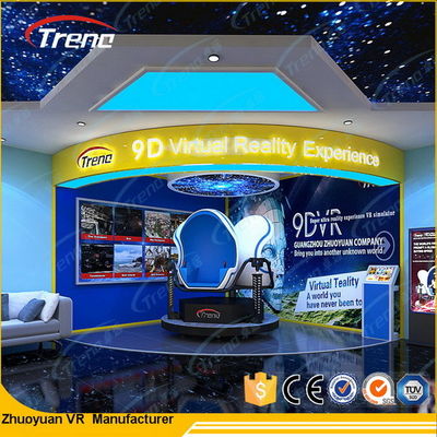 220v Virtual Reality Double 9d VR Simulator Penumpang Single / Triple / Double CE