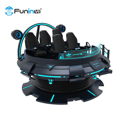 Arcade Theme Park 5 Kursi 9D VR Chair 360 Degree Game Simulator For Kids