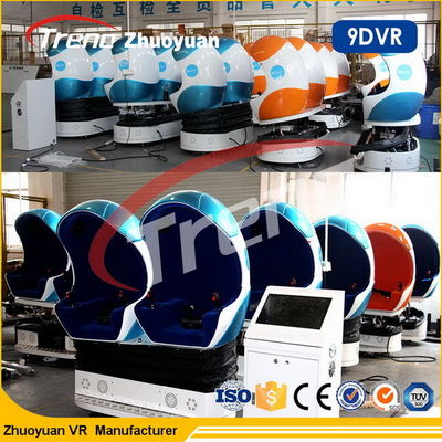Peralatan VR Interaktif 9D 6 Bioskop Aksi Seater dengan Sertifikat CE