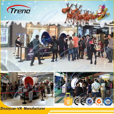 220v Virtual Reality Double 9d Aksi Bioskop Single / Triple / Double Passenger CE