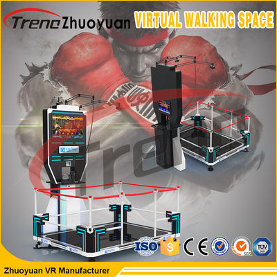 VR Infinite Space Virtual Reality Walking Platform 360 ° Single Player Untuk Mall Center