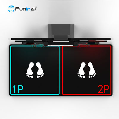 PC Stand Up Flight VR Simulator Dengan Kontrol Joystick Tema Menembak Militer