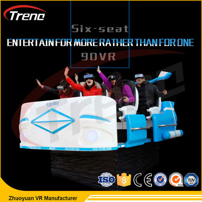 Mode AC 220V 5KW Sistem Listrik 9D Action Cinema Realitas Virtual Simulator