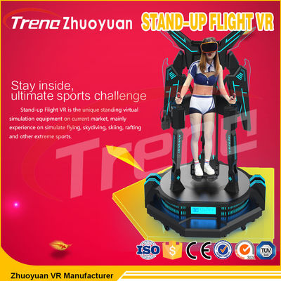 0.5KW Single Player Flight Motion 9D Cinema Simulator Di Shopping Mall