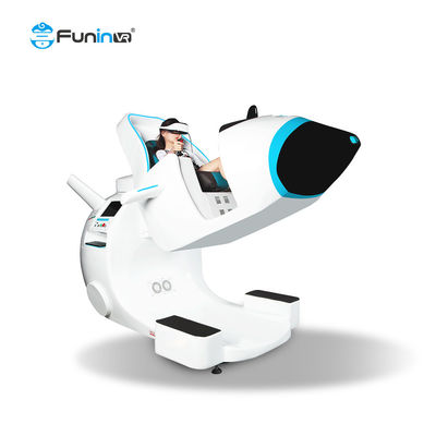 High Definition 3D Graphics VR Flight Simulator Untuk Bandara 100KG Rated Load