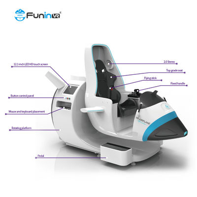 HTC Vive City Park VR Flight Simulator Dengan 30Pcs Games Rotating Platform