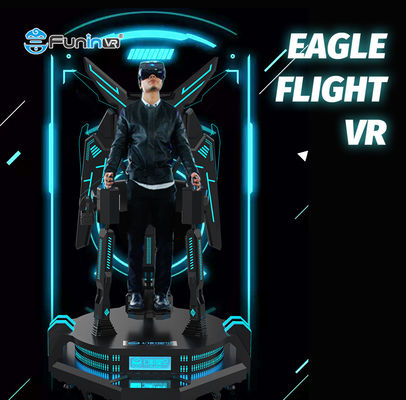 0.8kw Stand Up Flight VR Simulator Ultimate Platform Kecepatan Gerak Tinggi