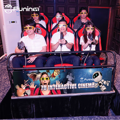 Hiburan Immersive 7D Bioskop Curved Screen 3 Tipe Film Efek Khusus