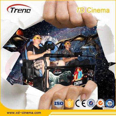 Sistem Listrik 5KW 9D VR Cinema 9D VR Simulator Enam Pemain Kursi untuk Hiburan