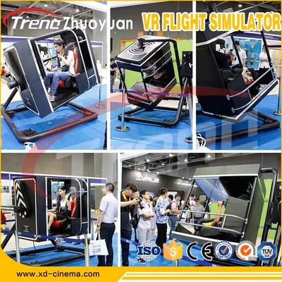 Supermarket Virtual Reality Flight Simulator Game Satu Ukuran Layar 50 Inch Player