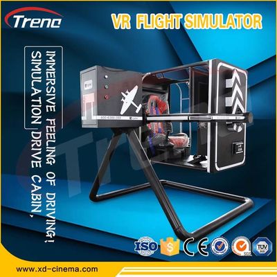 9D VR 720 Derajat Rotating Cockpit VR 360 Degree Flight Simulator Untuk Game 6.0 KW
